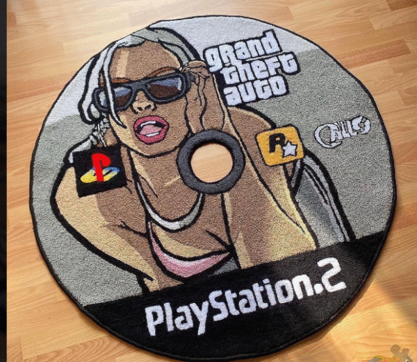 frand thift auto rug