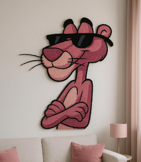 pink panther rug